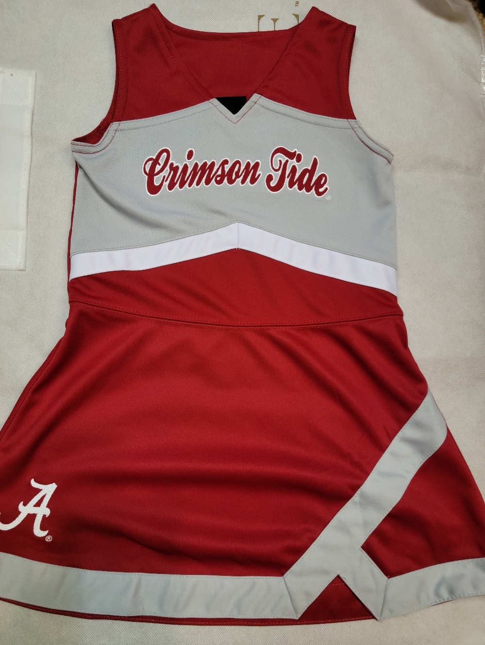 Alabama Crimson Roll Tide Cheer Dress 5/6
